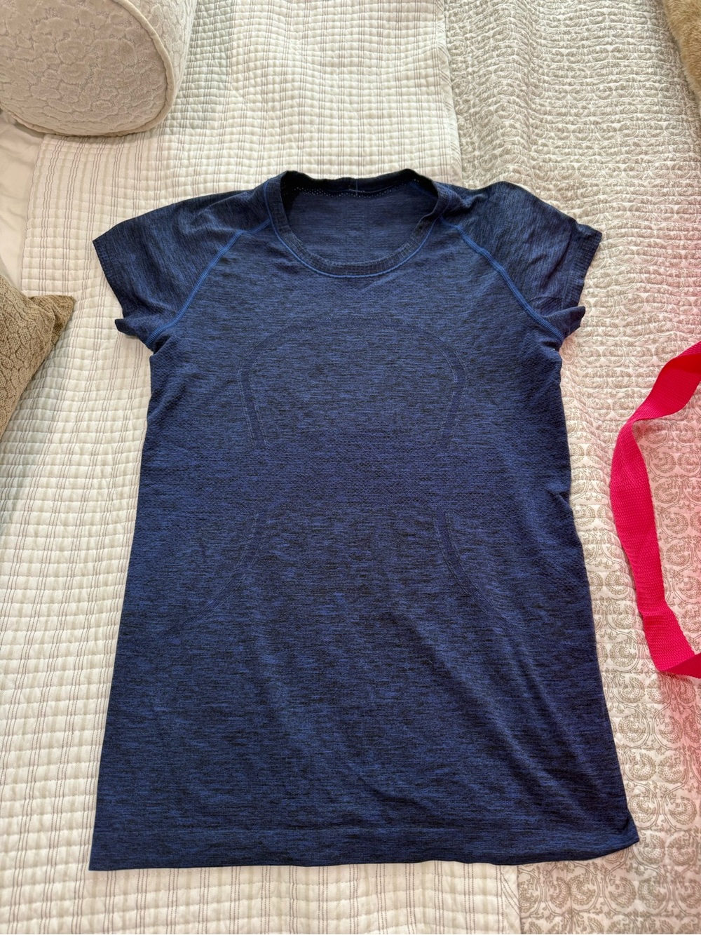 lululemon athletica Navy Short-Sleeve Performance Tee